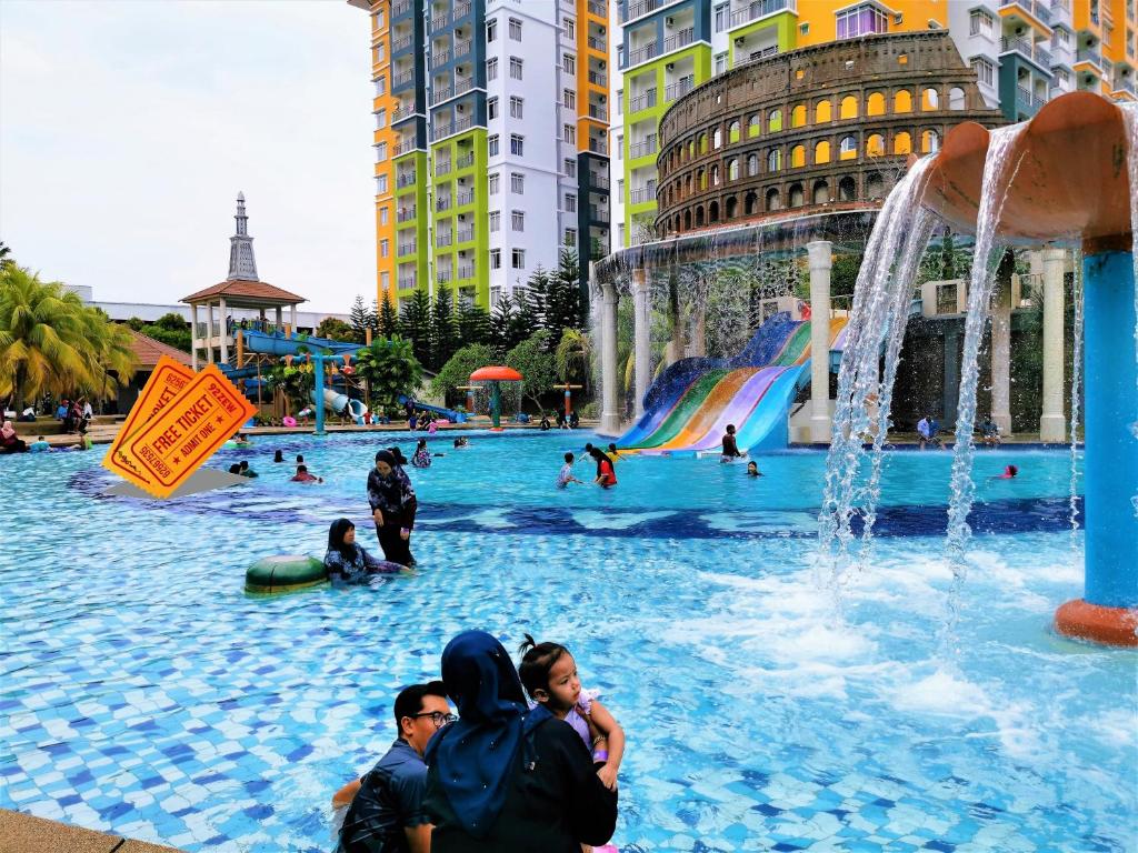 FHS Water Themepark Resort Melaka Town City Tengah