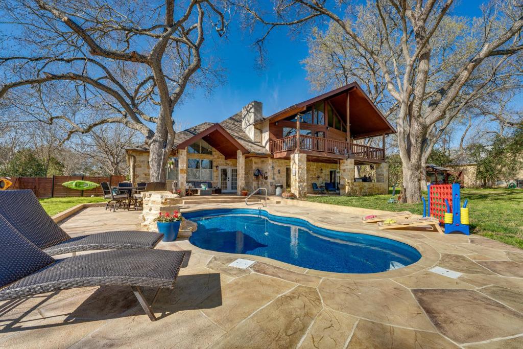 Riverfront Seguin Vacation Rental with Private Pool!